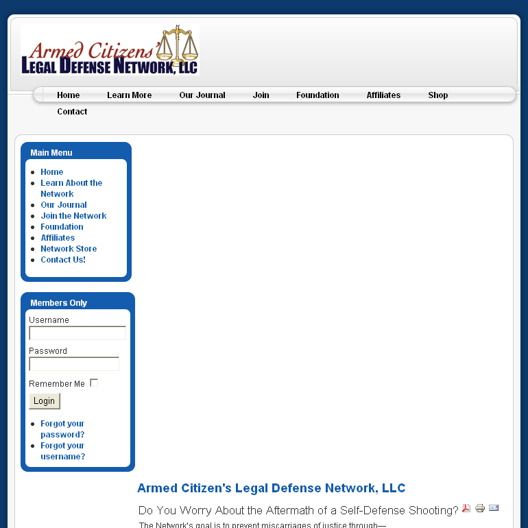 Armed Citizen's Legal Defense Network, LLC